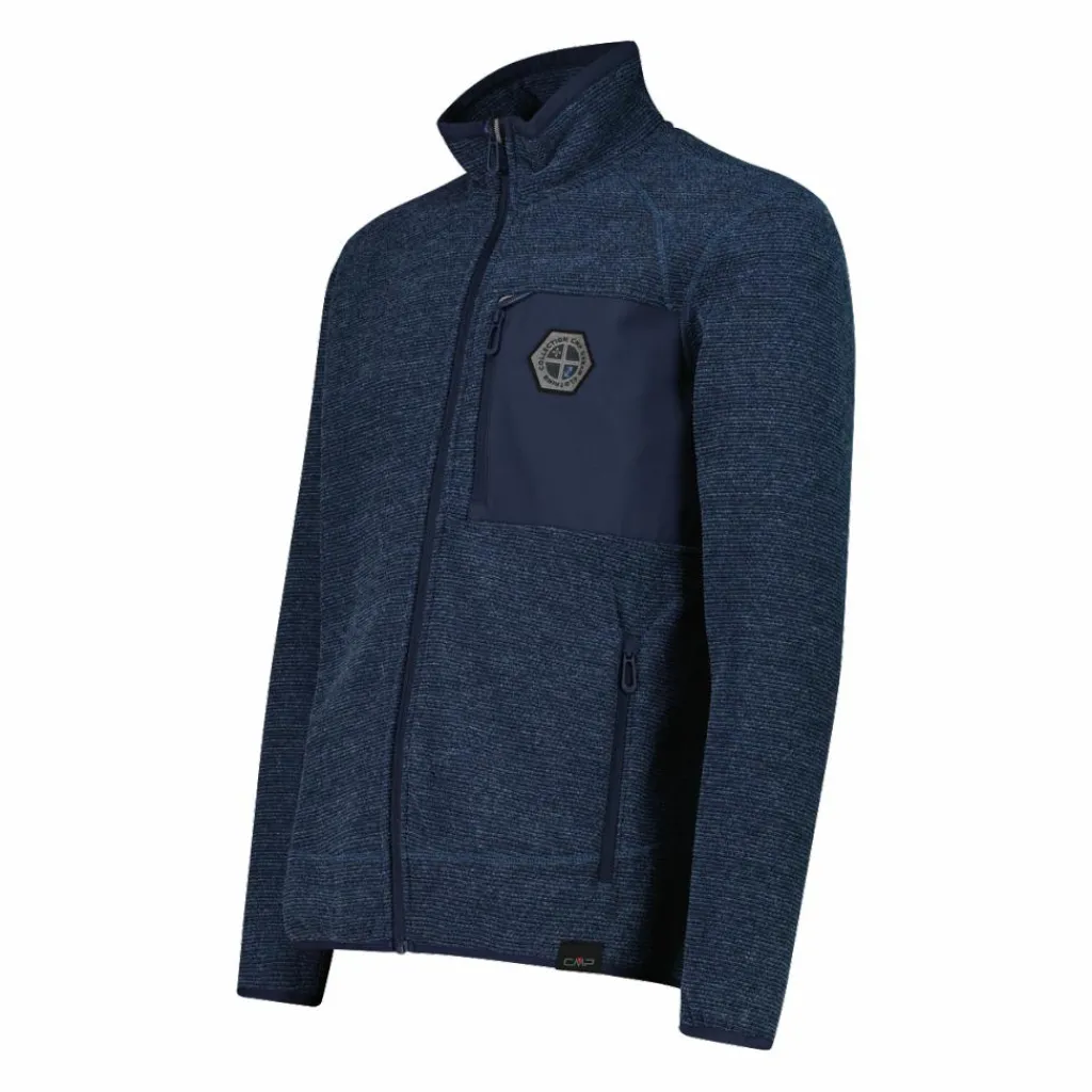 Herren-Fleecejacke aus Knit Tech Melange>CMP Best