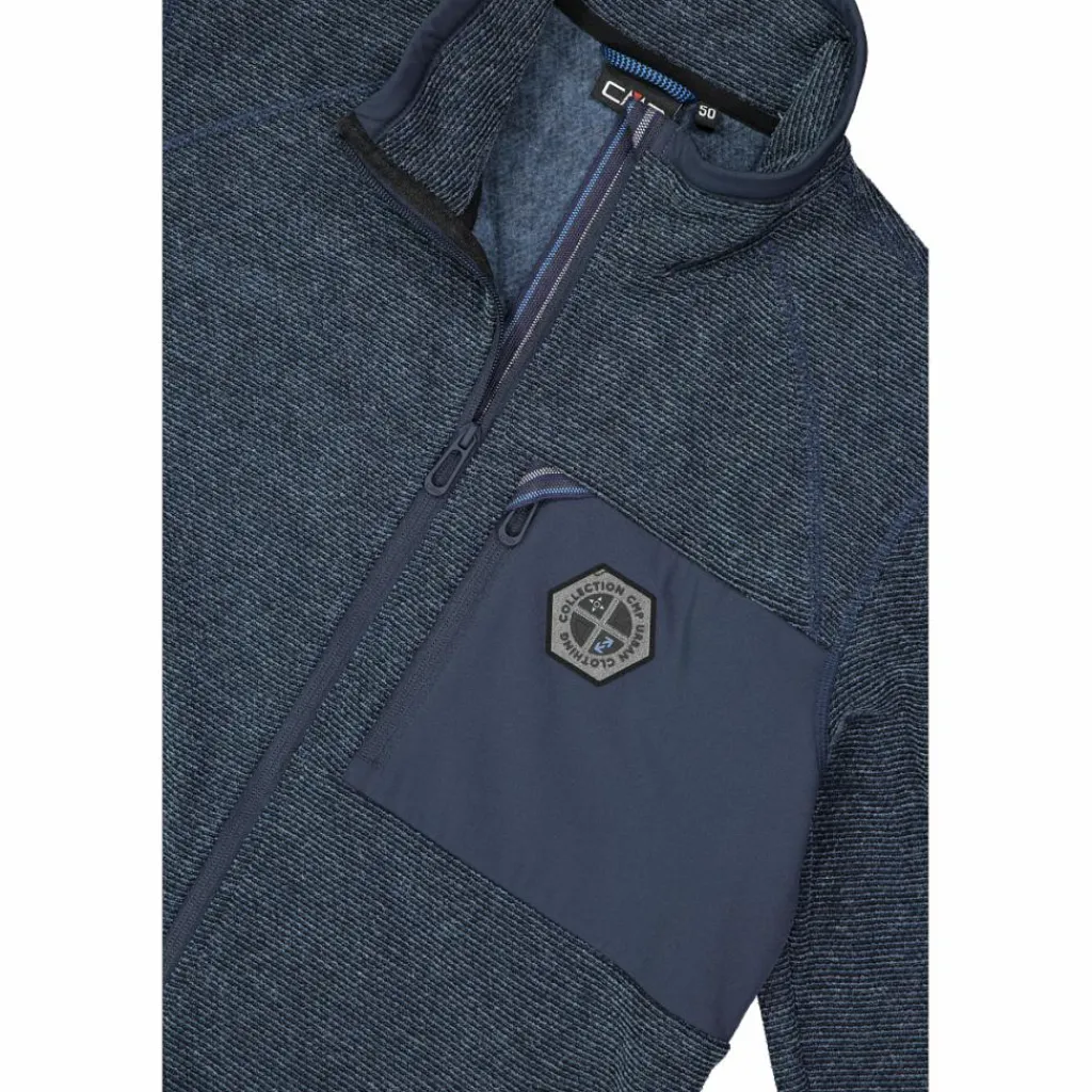Herren-Fleecejacke aus Knit Tech Melange>CMP Best