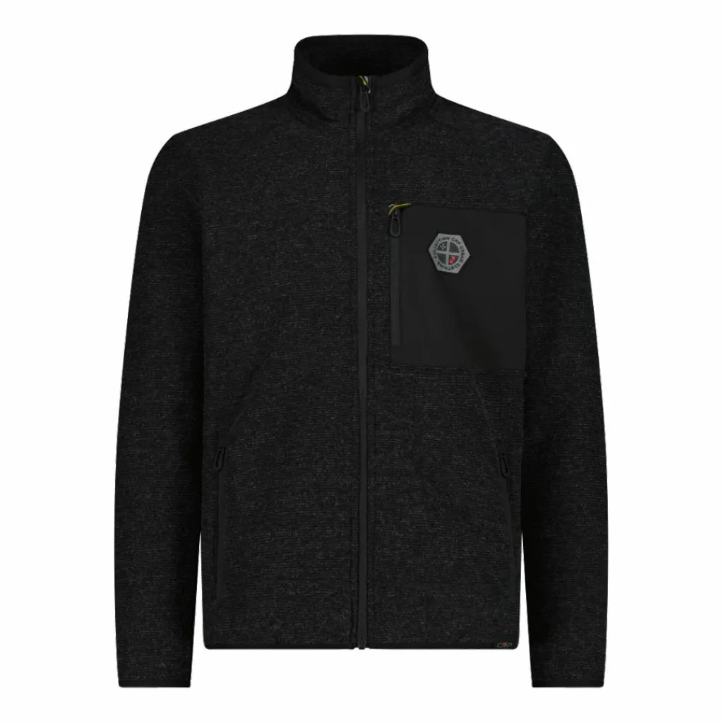 Herren-Fleecejacke aus Knit Tech Melange>CMP Best