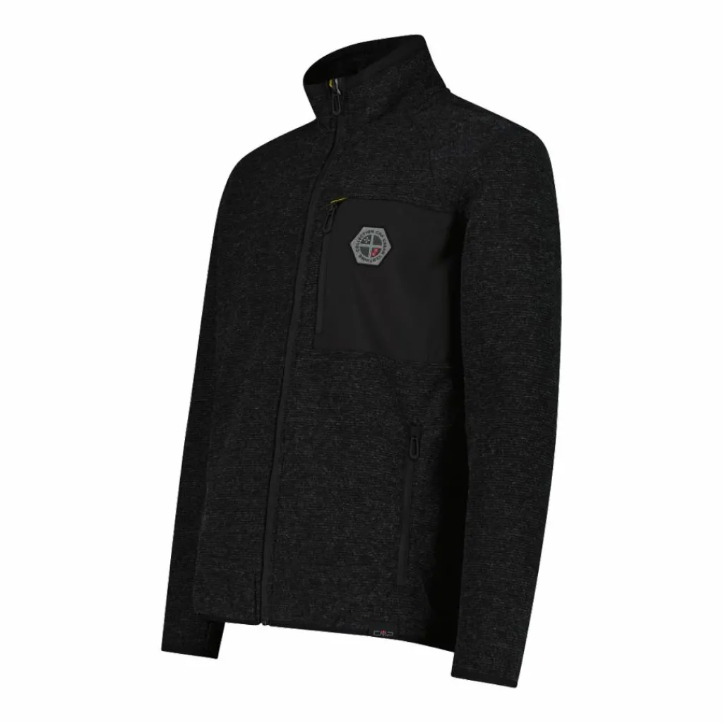 Herren-Fleecejacke aus Knit Tech Melange>CMP Best
