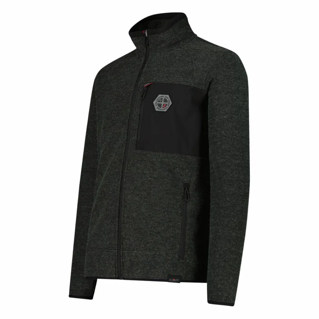 Herren-Fleecejacke aus Knit Tech Melange>CMP Best