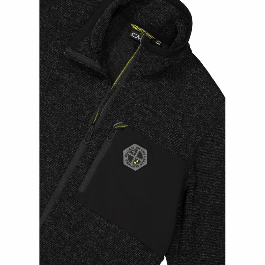 Herren-Fleecejacke aus Knit Tech Melange>CMP Best