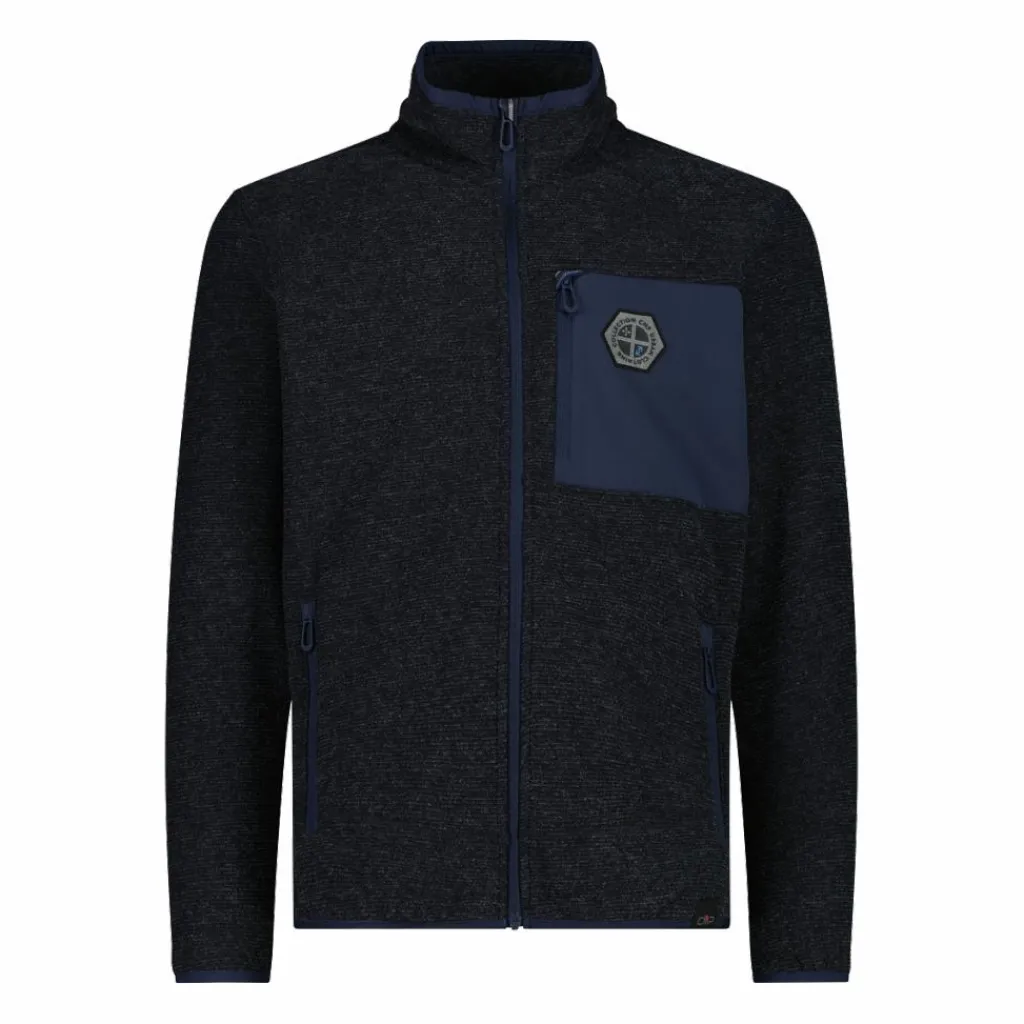 Herren-Fleecejacke aus Knit Tech Melange>CMP Best