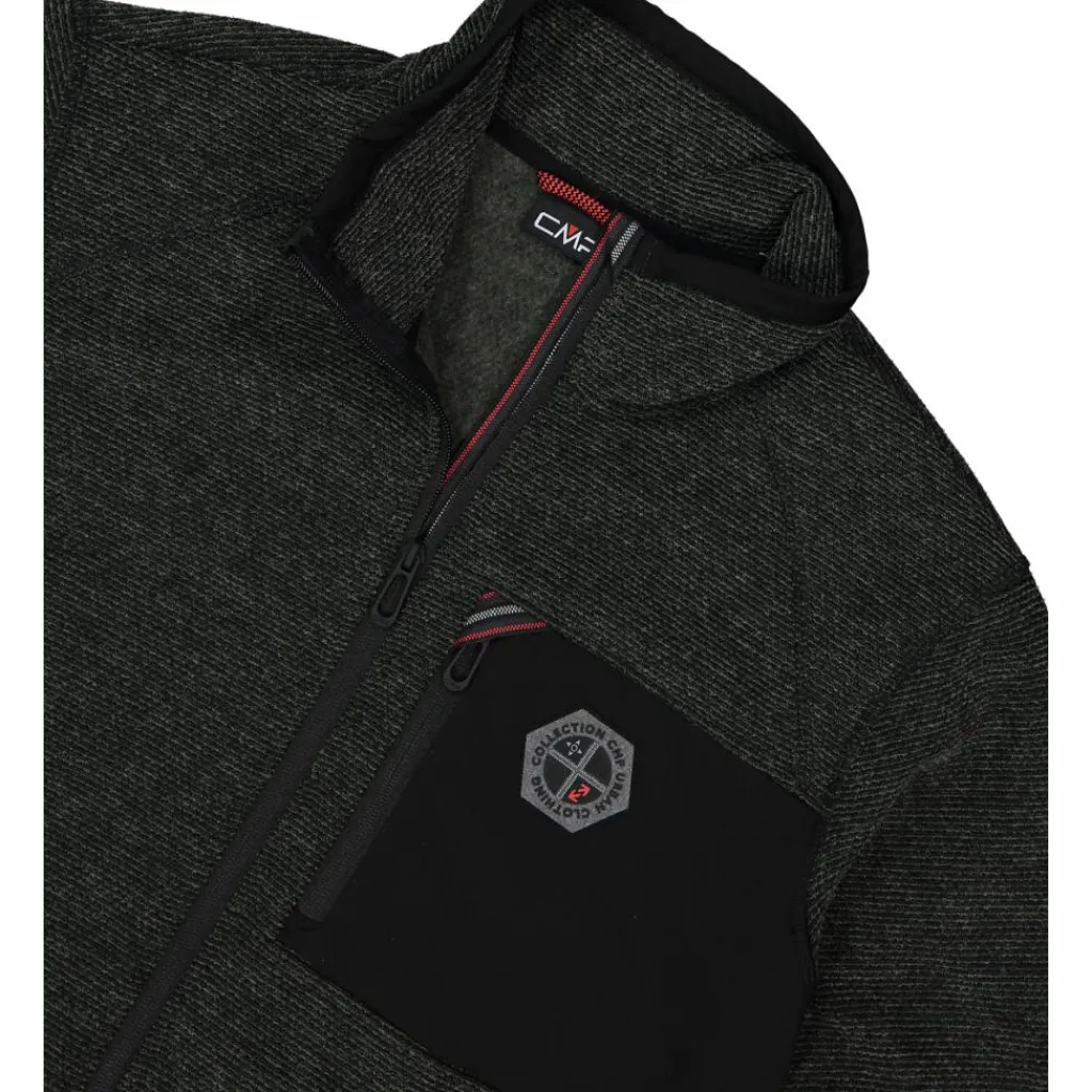 Herren-Fleecejacke aus Knit Tech Melange>CMP Best