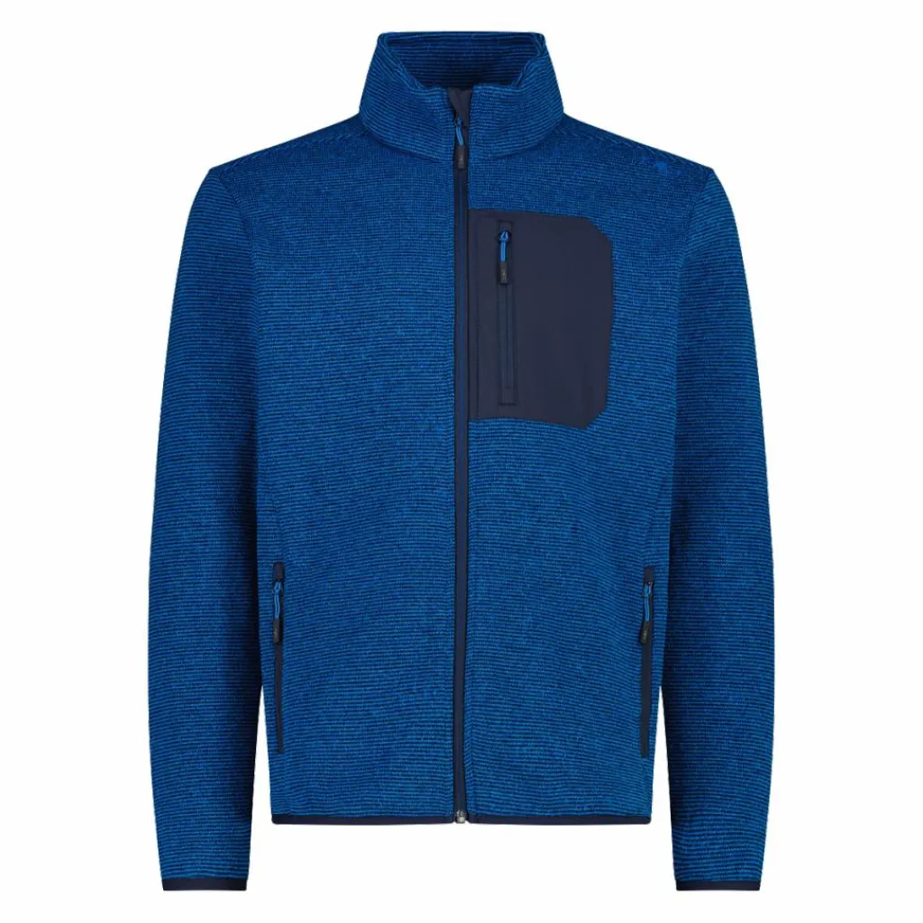 Herren-Fleecejacke mit Reißverschluss aus Knit Tech>CMP New