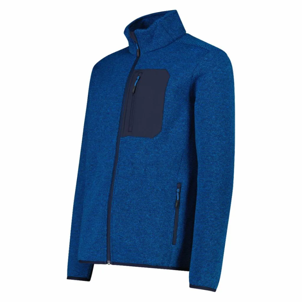 Herren-Fleecejacke mit Reißverschluss aus Knit Tech>CMP New
