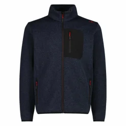 Herren-Fleecejacke mit Reißverschluss aus Knit Tech><noscript><img width=