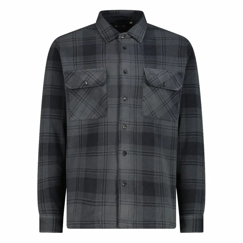 Herren-Fleece-Langarmshirt>CMP Hot