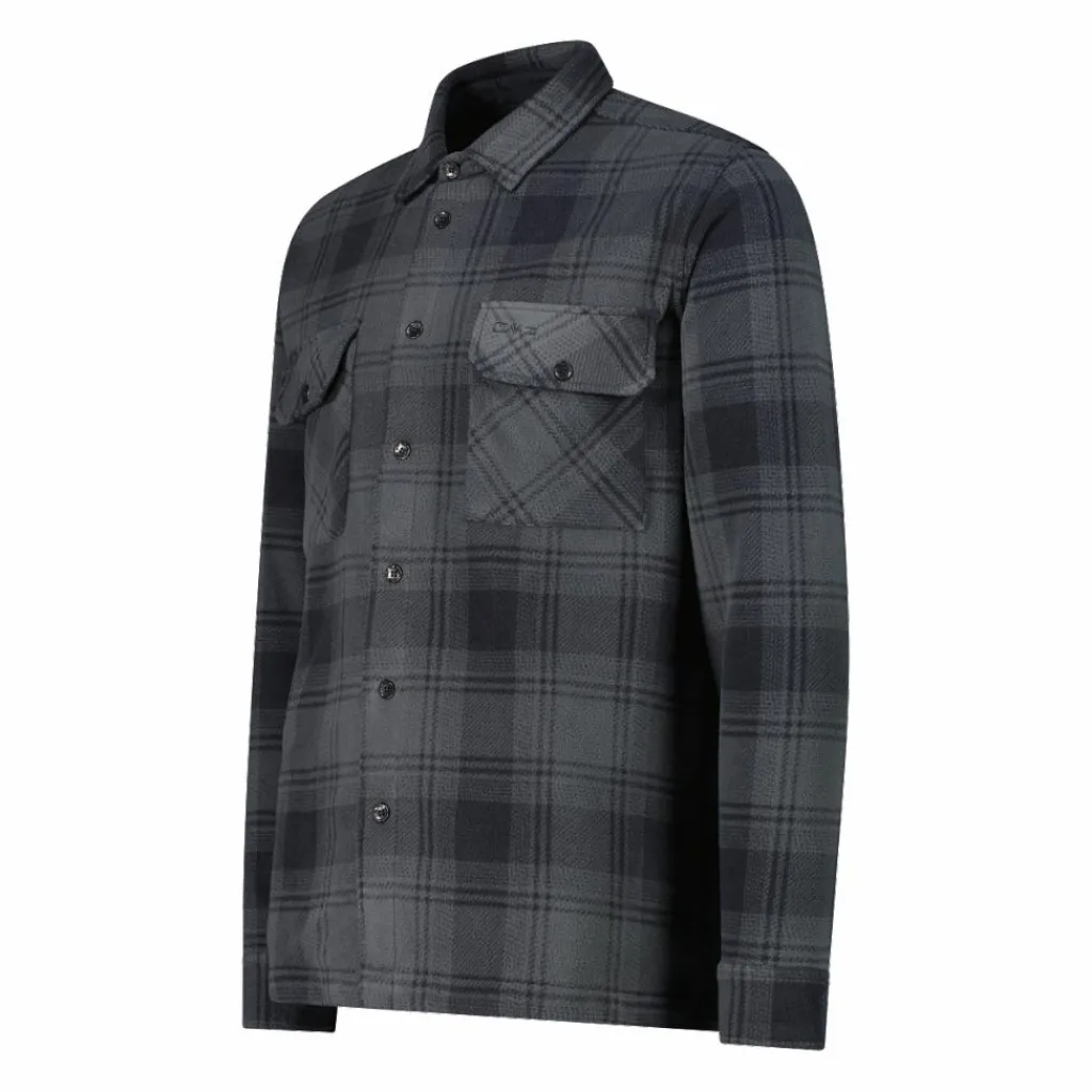 Herren-Fleece-Langarmshirt>CMP Hot