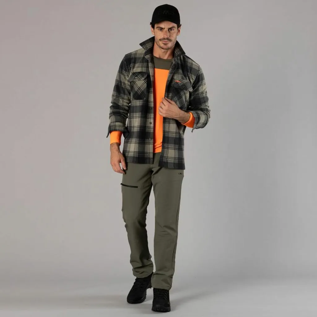 Herren-Fleece-Langarmshirt>CMP Hot