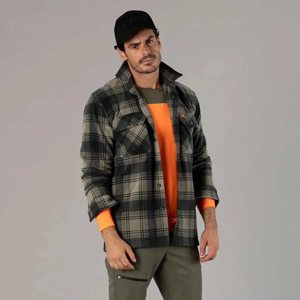 Herren-Fleece-Langarmshirt>CMP Hot