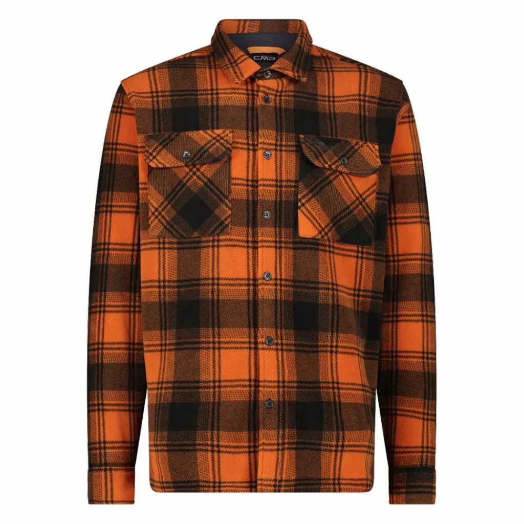 Herren-Fleece-Langarmshirt>CMP Hot