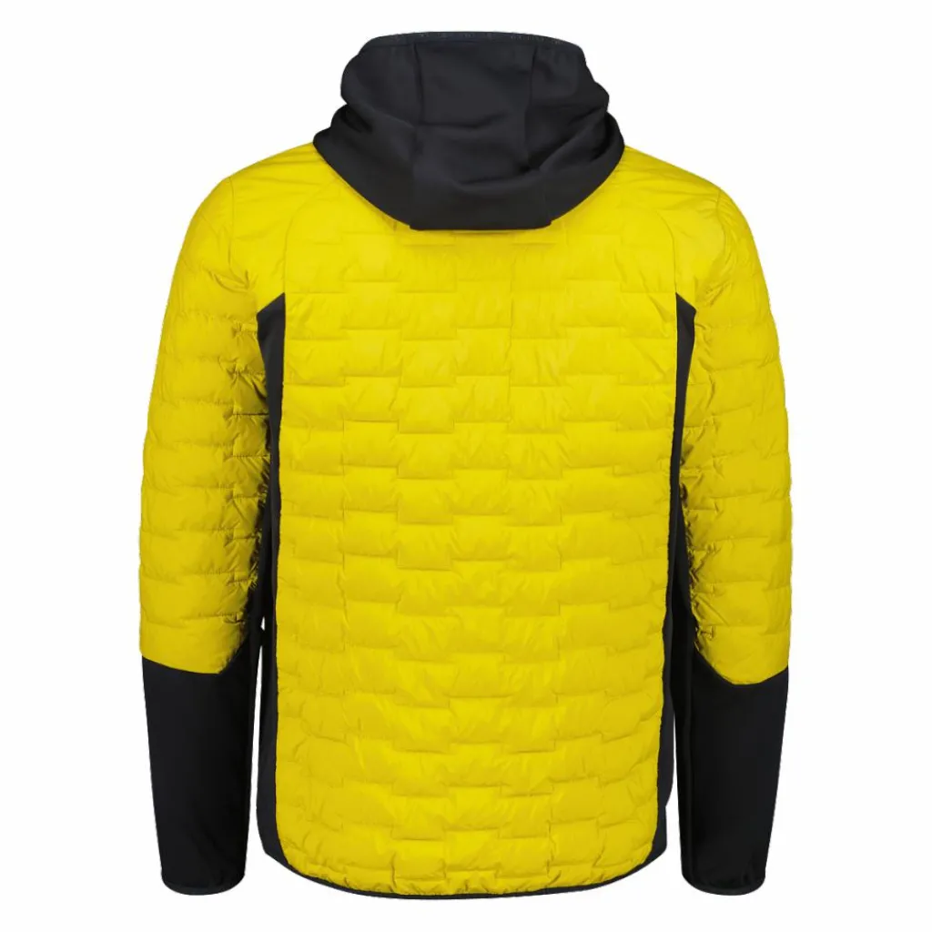 Herren-Hybridjacke Unlimitech wattiert mit PrimaLoft® Black ThermoPlume mit Kapuze>CMP Hot