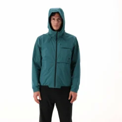Herrenjacke mit fest angebrachter Kapuze><noscript><img width=
