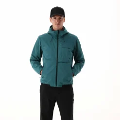 Herrenjacke mit fest angebrachter Kapuze><noscript><img width=
