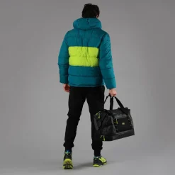 Herren-Jogginghose aus Stretch-Gewebe mit Bündchen><noscript><img width=