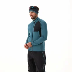 Herren-Merino-Fleecejacke Unlimitech mit Reißverschluss><noscript><img width=