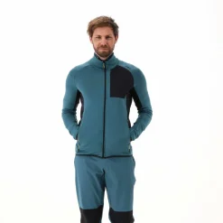 Herren-Merino-Fleecejacke Unlimitech mit Reißverschluss><noscript><img width=