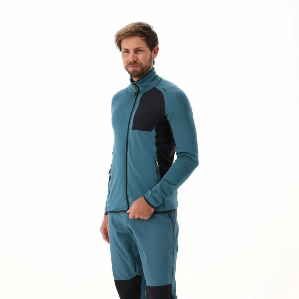 Herren-Merino-Fleecejacke Unlimitech mit Reißverschluss>CMP Clearance