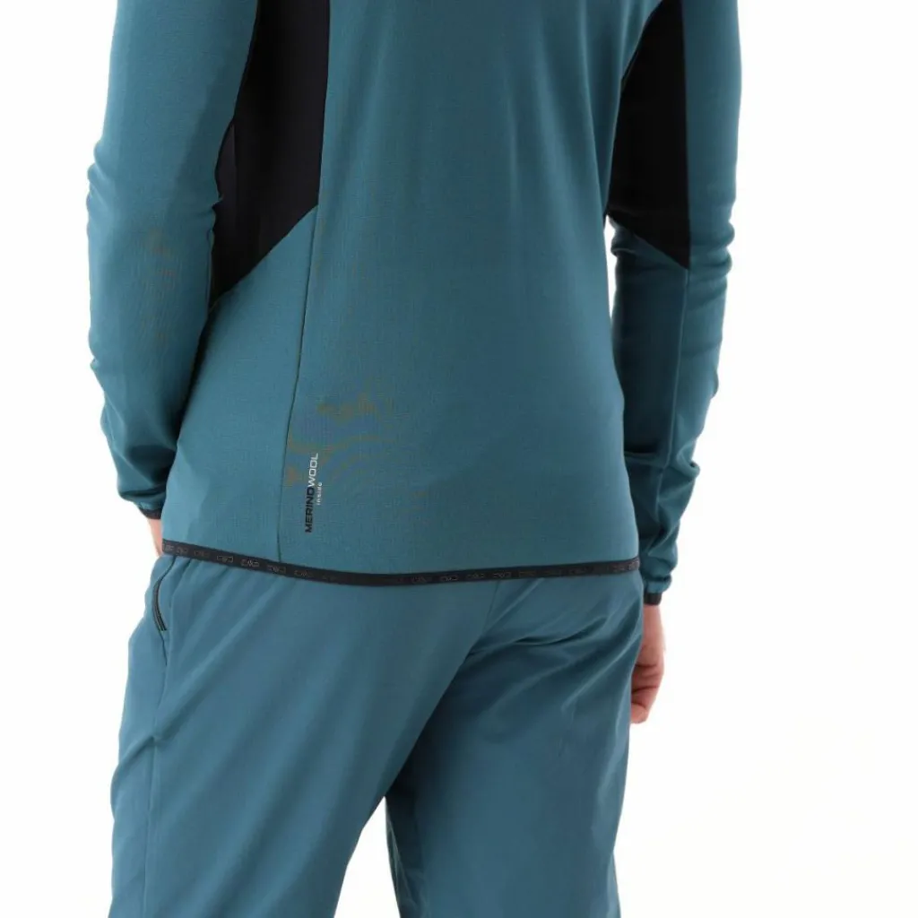 Herren-Merino-Fleecejacke Unlimitech mit Reißverschluss>CMP Clearance