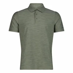 Herren-Poloshirt in Melange-Stretch-Jersey-Gewebe><noscript><img width=
