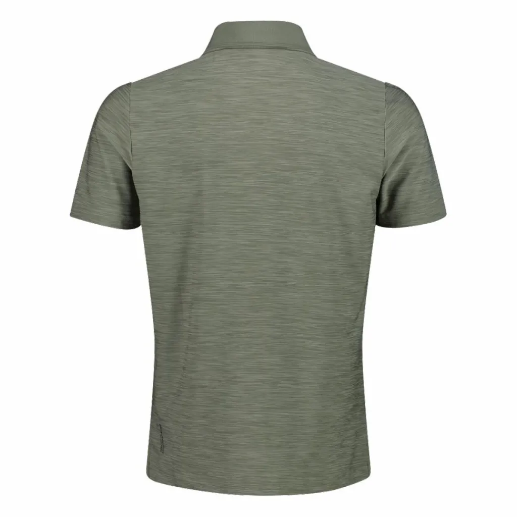 Herren-Poloshirt in Melange-Stretch-Jersey-Gewebe>CMP Best