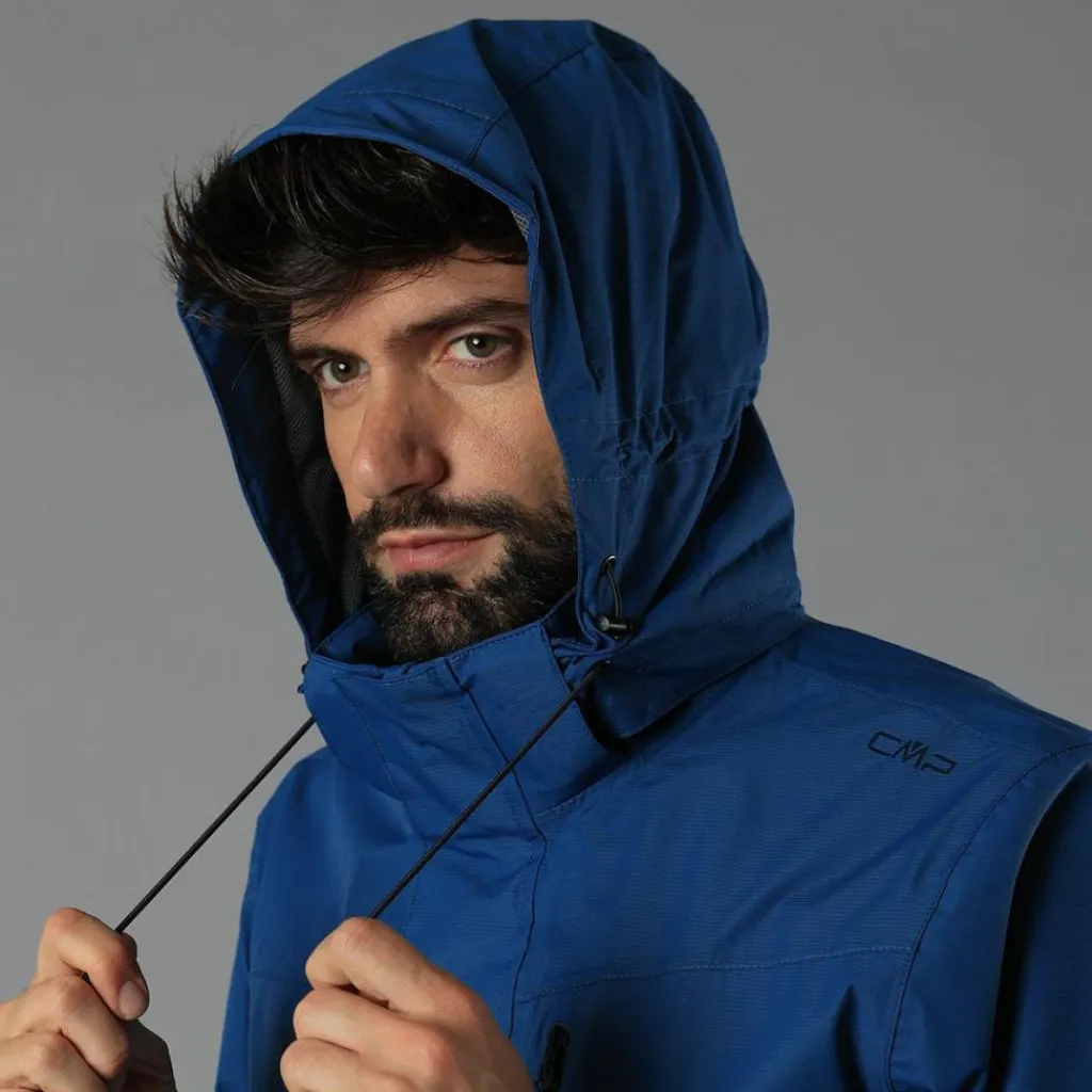 Herren-Regenjacke mit abnehmbarer Kapuze>CMP New