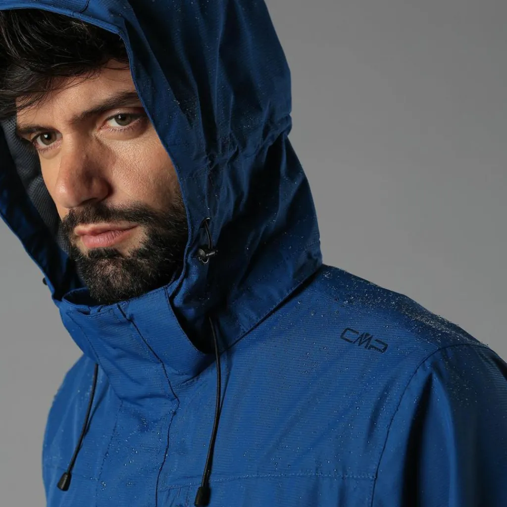 Herren-Regenjacke mit abnehmbarer Kapuze>CMP New
