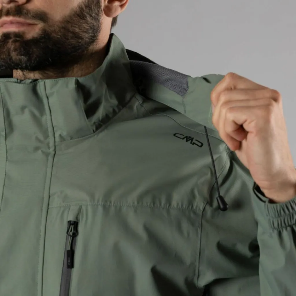 Herren-Regenjacke mit abnehmbarer Kapuze>CMP New