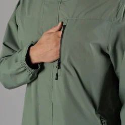 Herren-Regenjacke mit abnehmbarer Kapuze><noscript><img width=