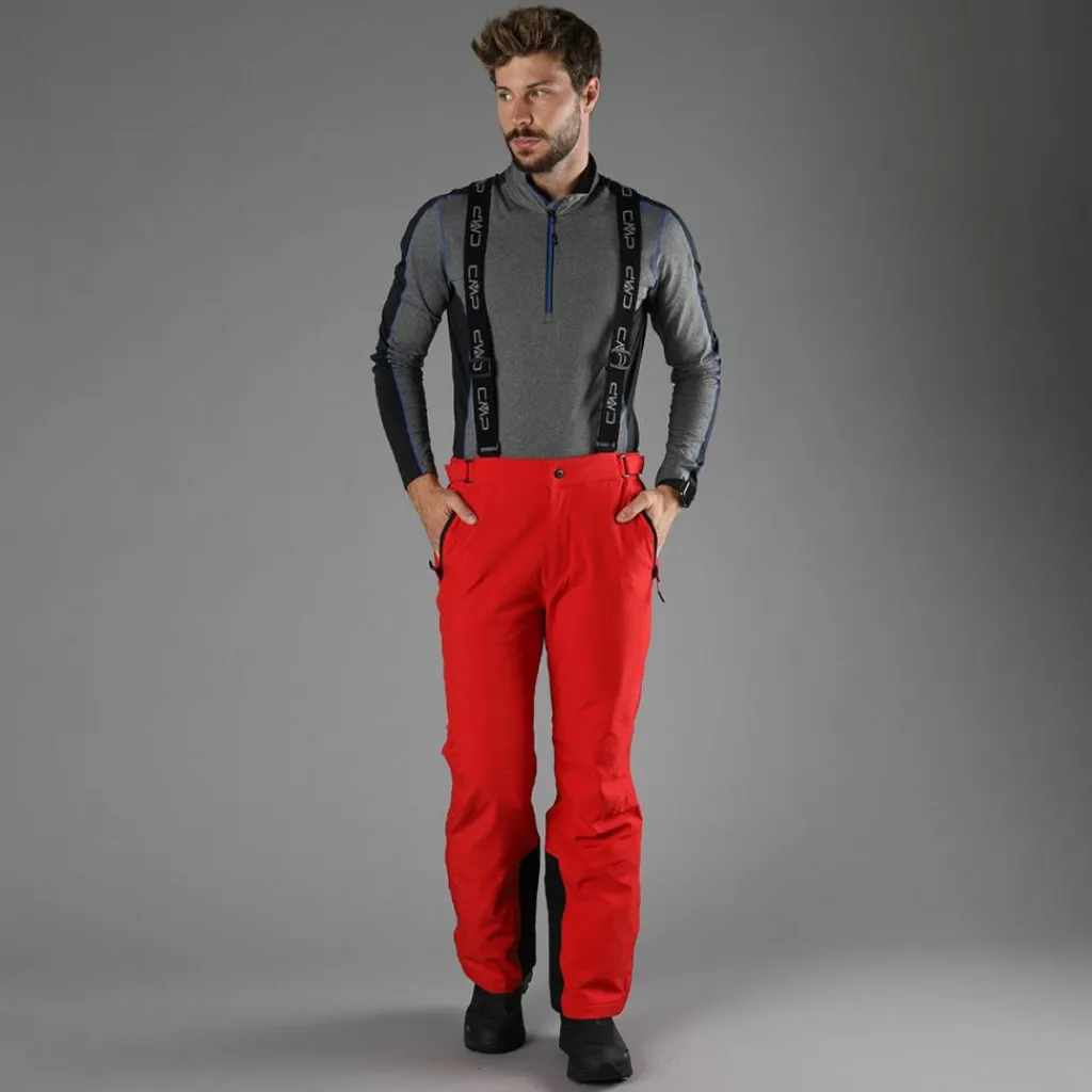 Herren-Skihose mit abnehmbaren Trägern>CMP Discount