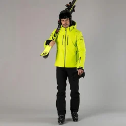 Herren-Skihose mit Trägern aus Softshell><noscript><img width=