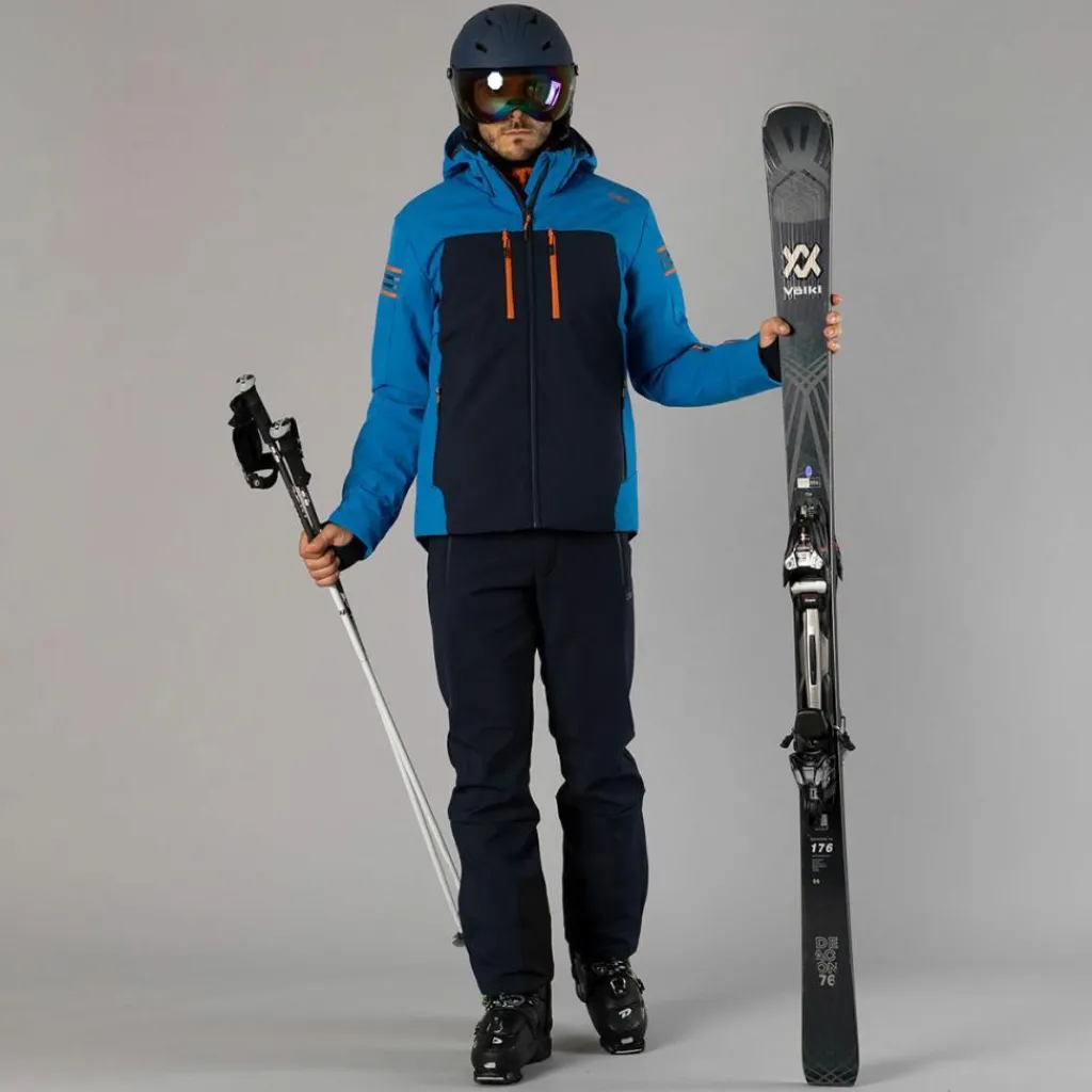 Herren-Skihose mit Trägern aus Softshell>CMP Hot