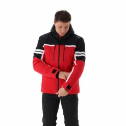 Herren-Skijacke aus elastischem Twill><noscript><img width=
