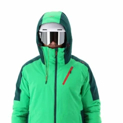 Herren-Skijacke aus Twill mit Kapuze><noscript><img width=