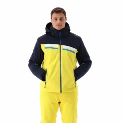 Herren-Skijacke aus Twill mit Kapuze><noscript><img width=