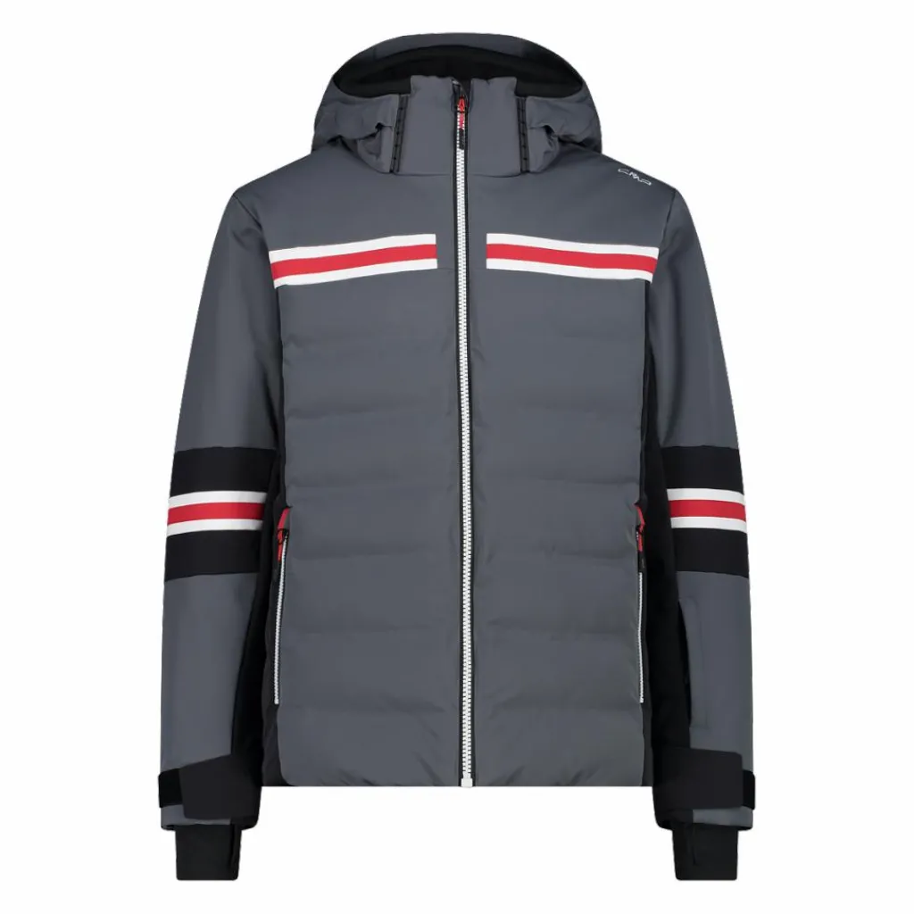Herren-Skijacke aus 4-Way-Stretch-Twill mit Kapuze>CMP