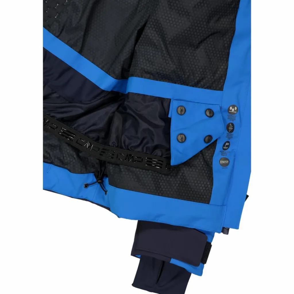Herren-Skijacke aus 4-Way-Stretch-Twill mit Kapuze>CMP