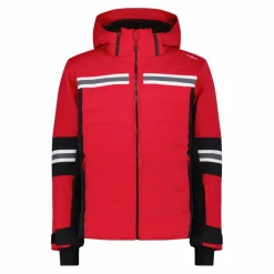Herren-Skijacke aus 4-Way-Stretch-Twill mit Kapuze><noscript><img width=
