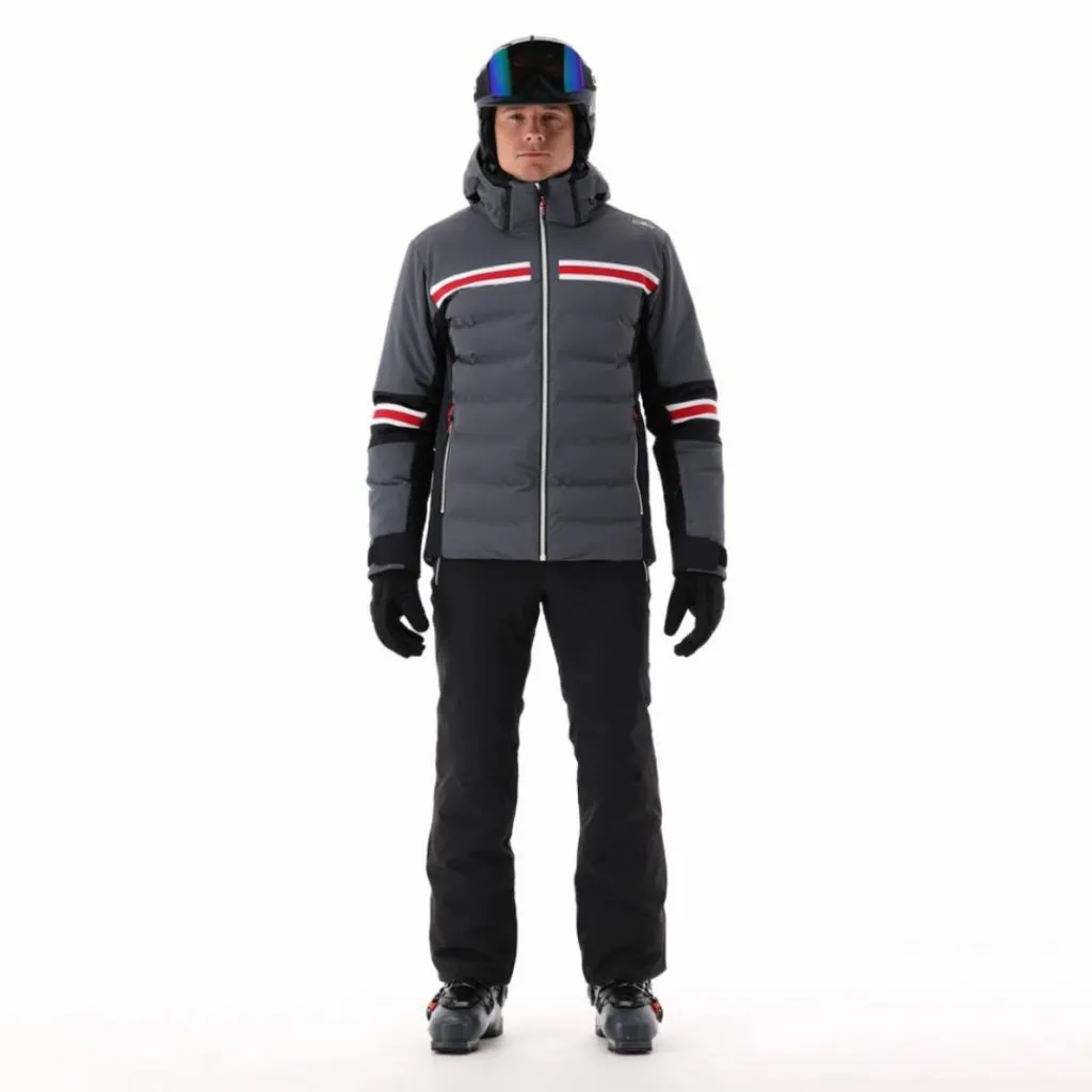 Herren-Skijacke aus 4-Way-Stretch-Twill mit Kapuze>CMP
