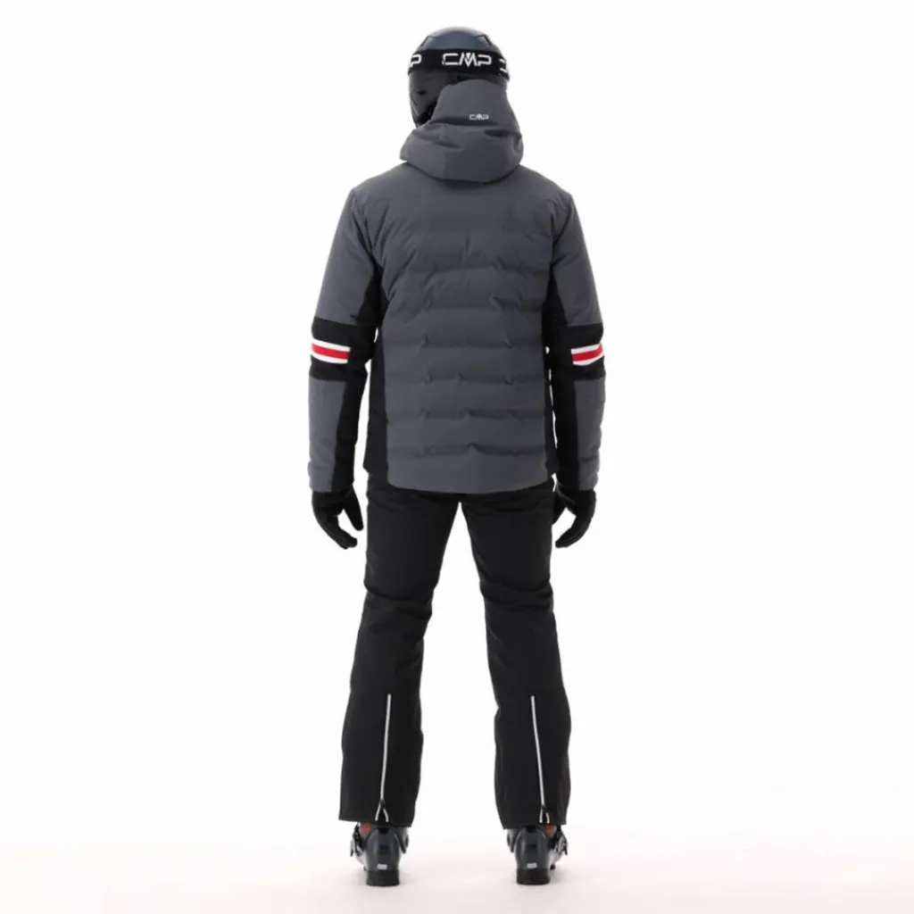 Herren-Skijacke aus 4-Way-Stretch-Twill mit Kapuze>CMP
