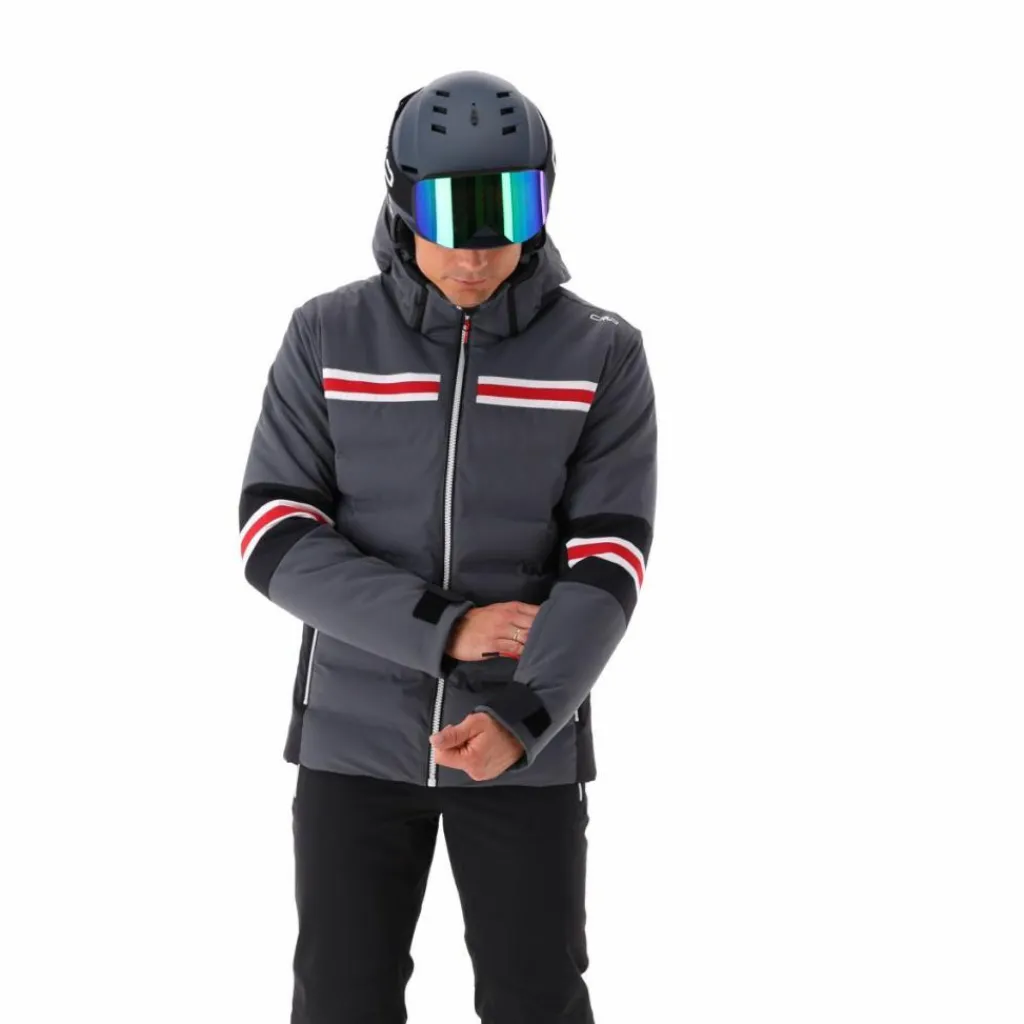 Herren-Skijacke aus 4-Way-Stretch-Twill mit Kapuze>CMP