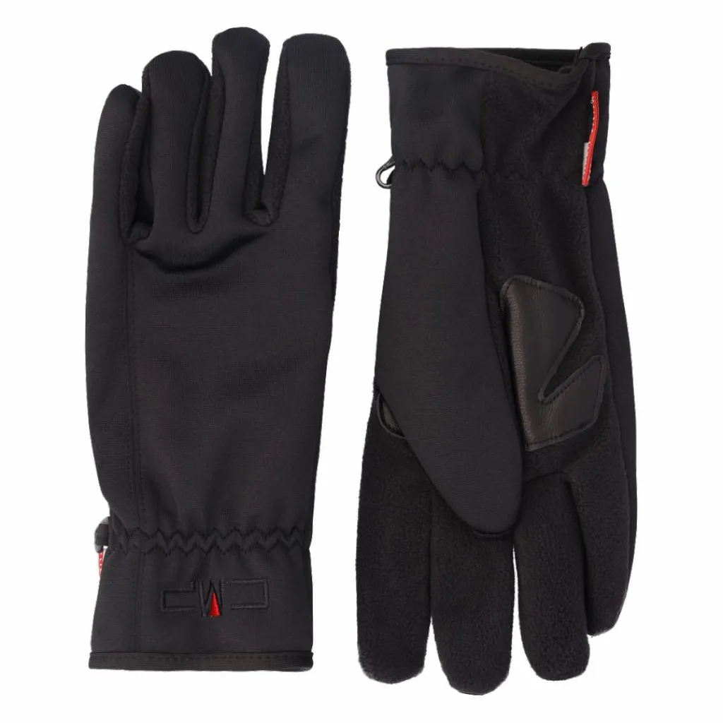 Herren-Softshell-Handschuhe mit Lederelementen>CMP