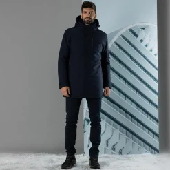 Herren-Softshell-Parka mit Innenwattierung><noscript><img width=