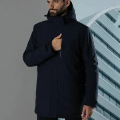 Herren-Softshell-Parka mit Innenwattierung><noscript><img width=