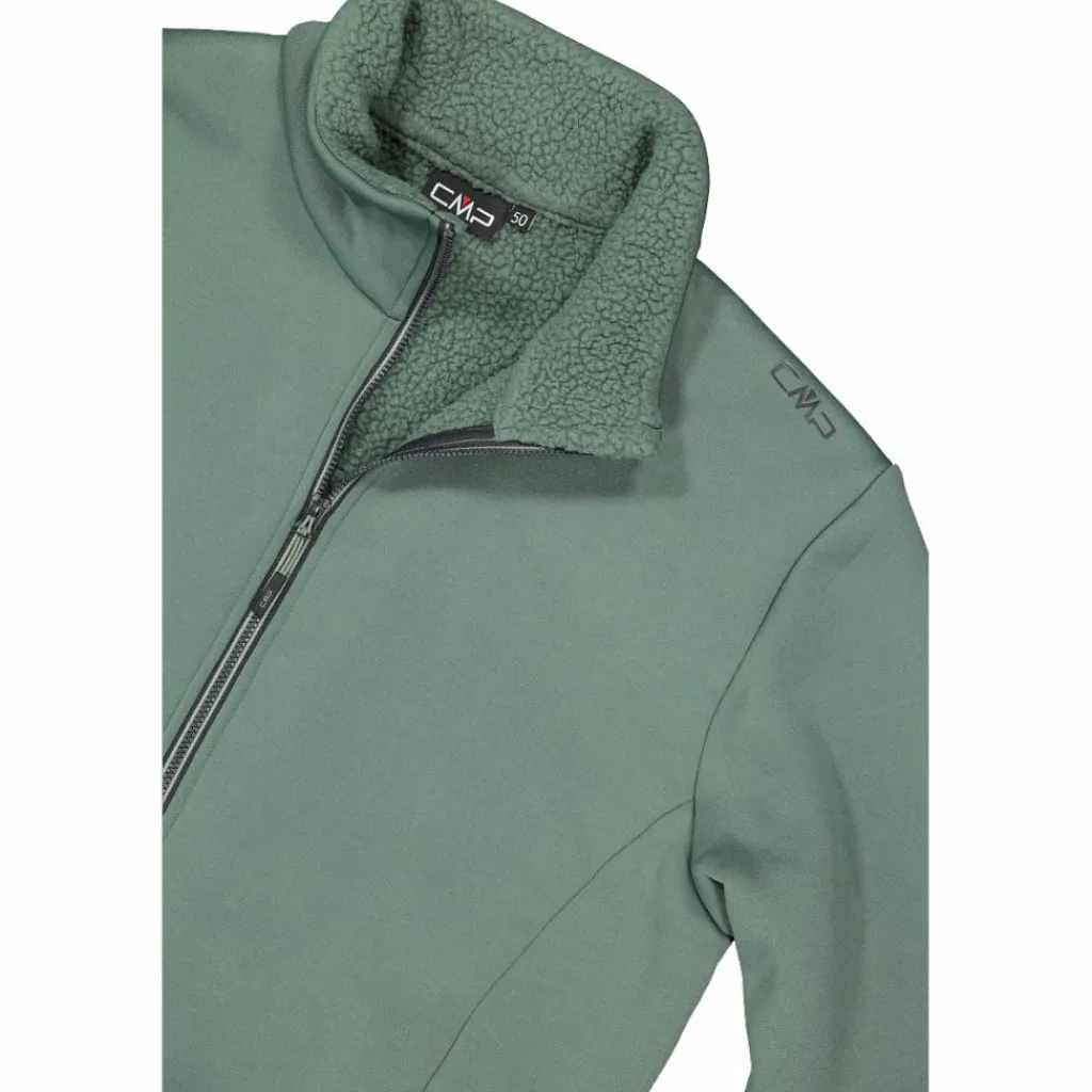 Herren-Sweatshirt aus Fleece mit Kunstfell aus Stretch Performance>CMP Online