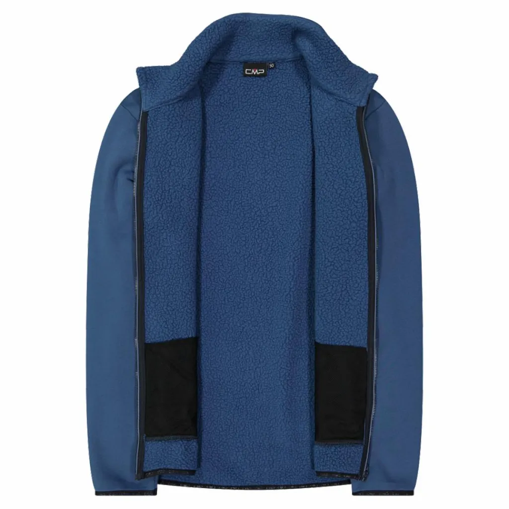 Herren-Sweatshirt aus Fleece mit Kunstfell aus Stretch Performance>CMP Online