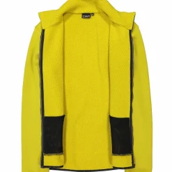 Herren-Sweatshirt aus Fleece mit Kunstfell aus Stretch Performance><noscript><img width=