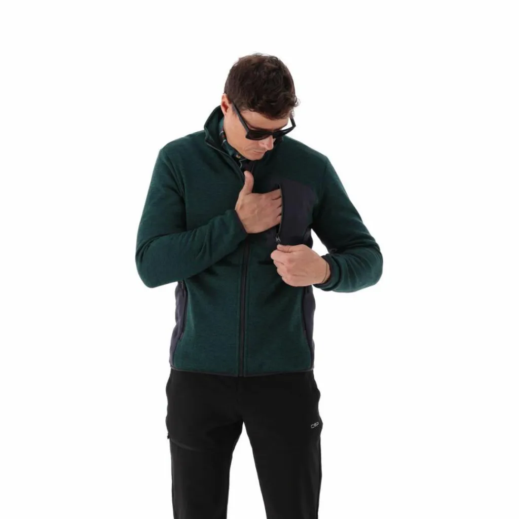 Herren-Sweatshirt aus Fleece aus Knit Tech>CMP Online