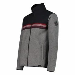 Herren-Sweatshirt aus Knit-Tech-Fleece mit Reißverschluss><noscript><img width=